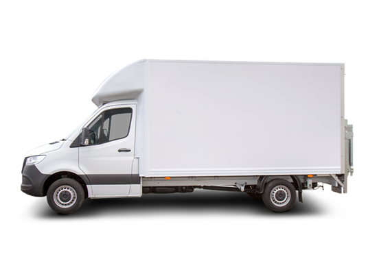 Mercedes Sprinter Luton Transparent Side Left