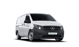 Mercedes Evito Van Cutout 266X160 Transparent